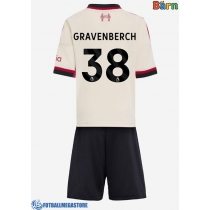 Fotballdrakt Barn Liverpool Ryan Gravenberch #38 Bortedraktsett 2025-26 Kortermet (+ Korte bukser)